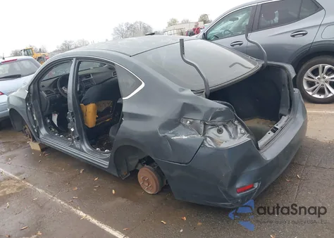 2015 Nissan Sentra S z USA, uszkodzony, nr VIN 3N1AB7AP0FY383992